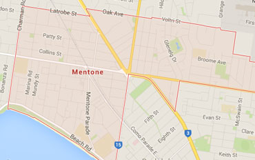 Mentone Regional Outline according to Google Data 2015
